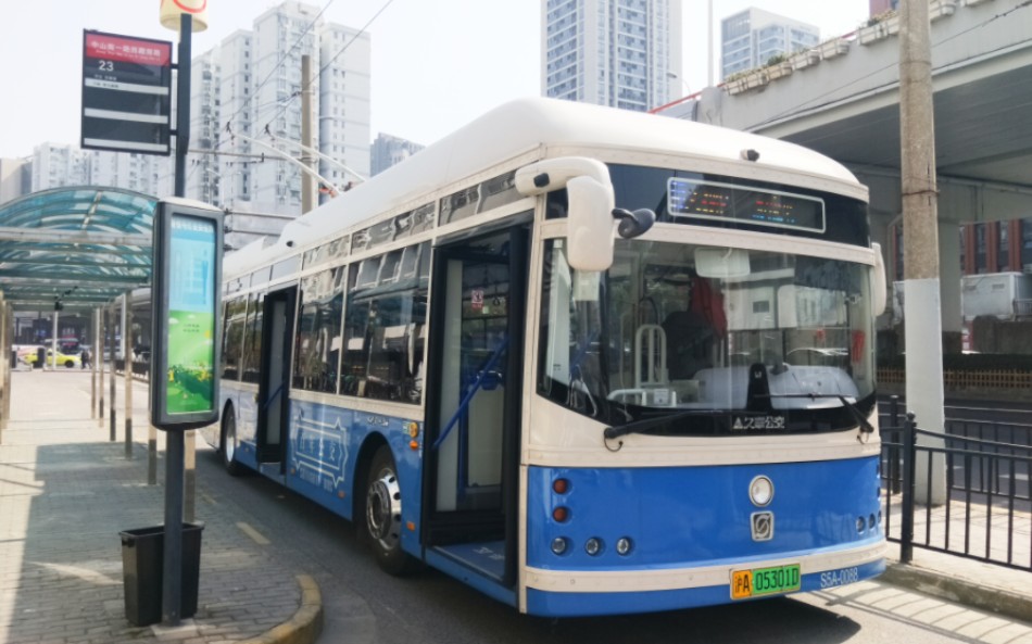 上海公交23路s5a电车pov