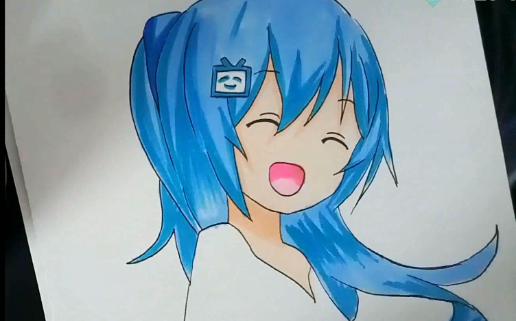 【马克笔手绘】为什么我分不清 这是22娘呢还是33娘呢?