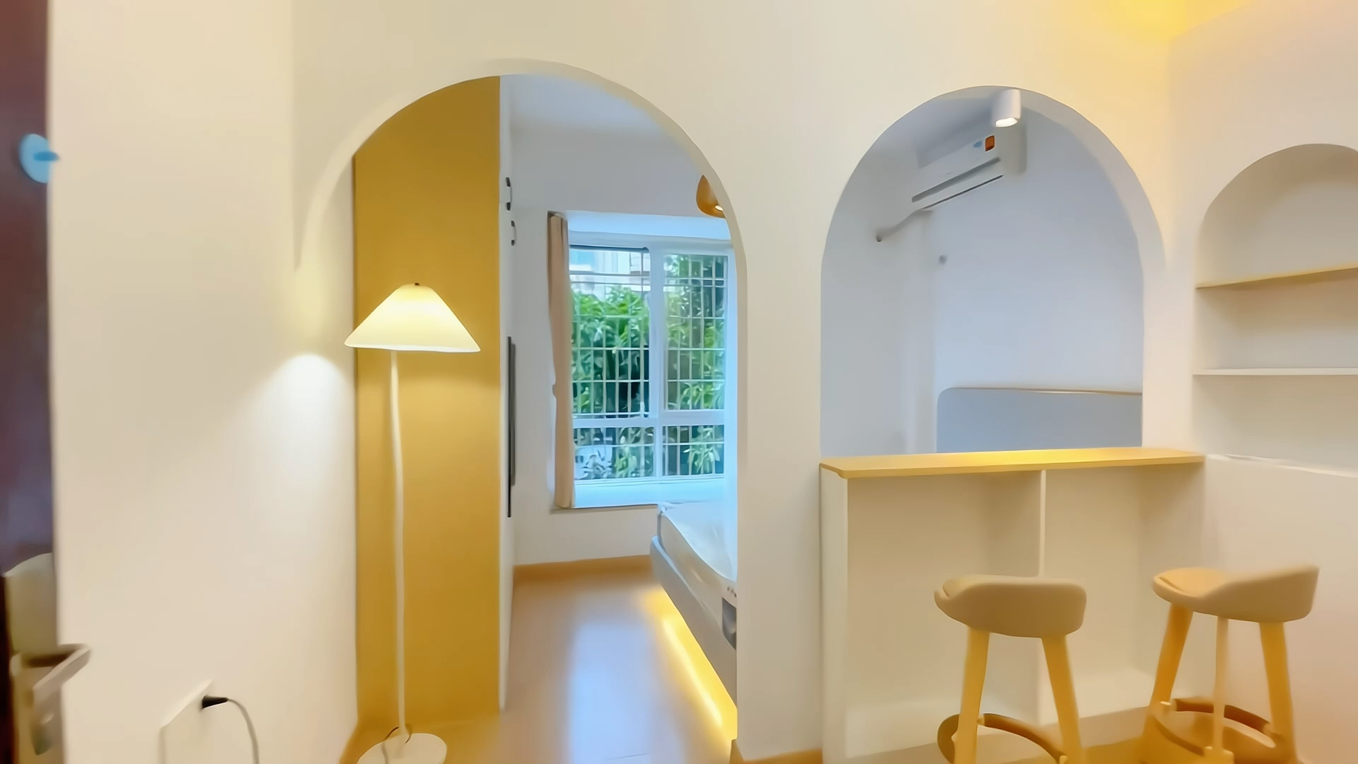 原木风系小屋榻榻米