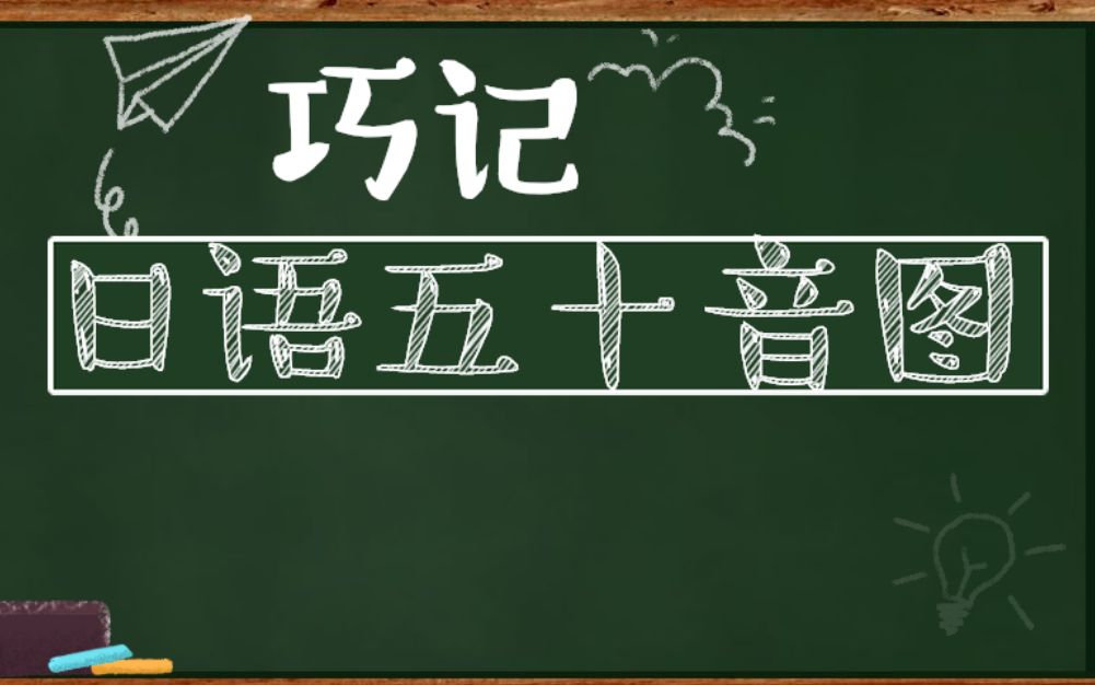 日语零基础入门,第二节课,巧记日语五十音图(上)日语片假名五十音图 日语动词变形表日语能力等级考试日语日常对话日语日语入门日语教学学日语日语...