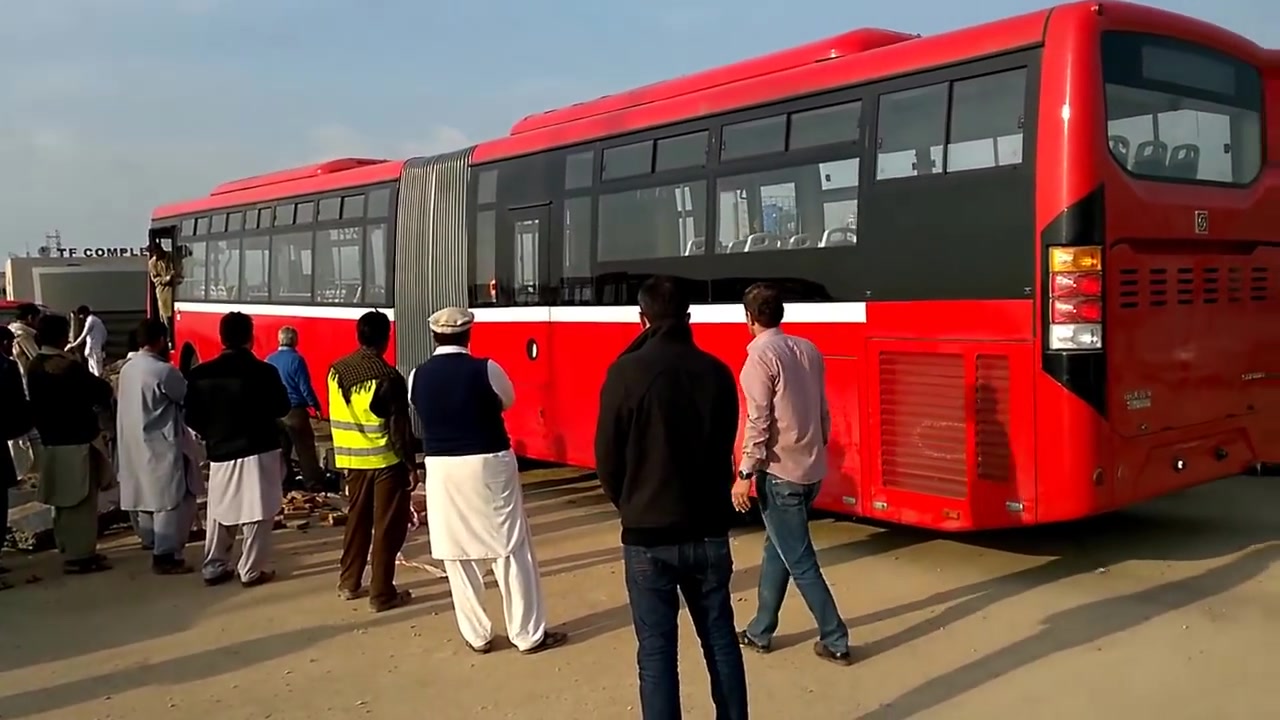 申沃快速公交在巴基斯坦