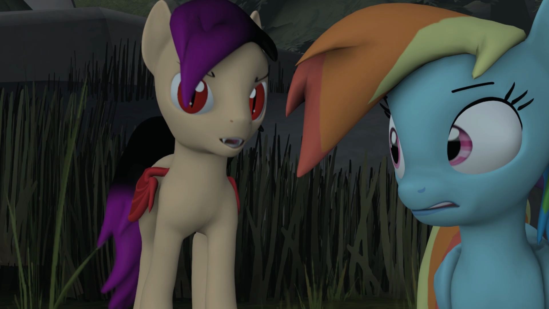 [ponyblack] mirrors [mlp sfm] [sfm ponies]