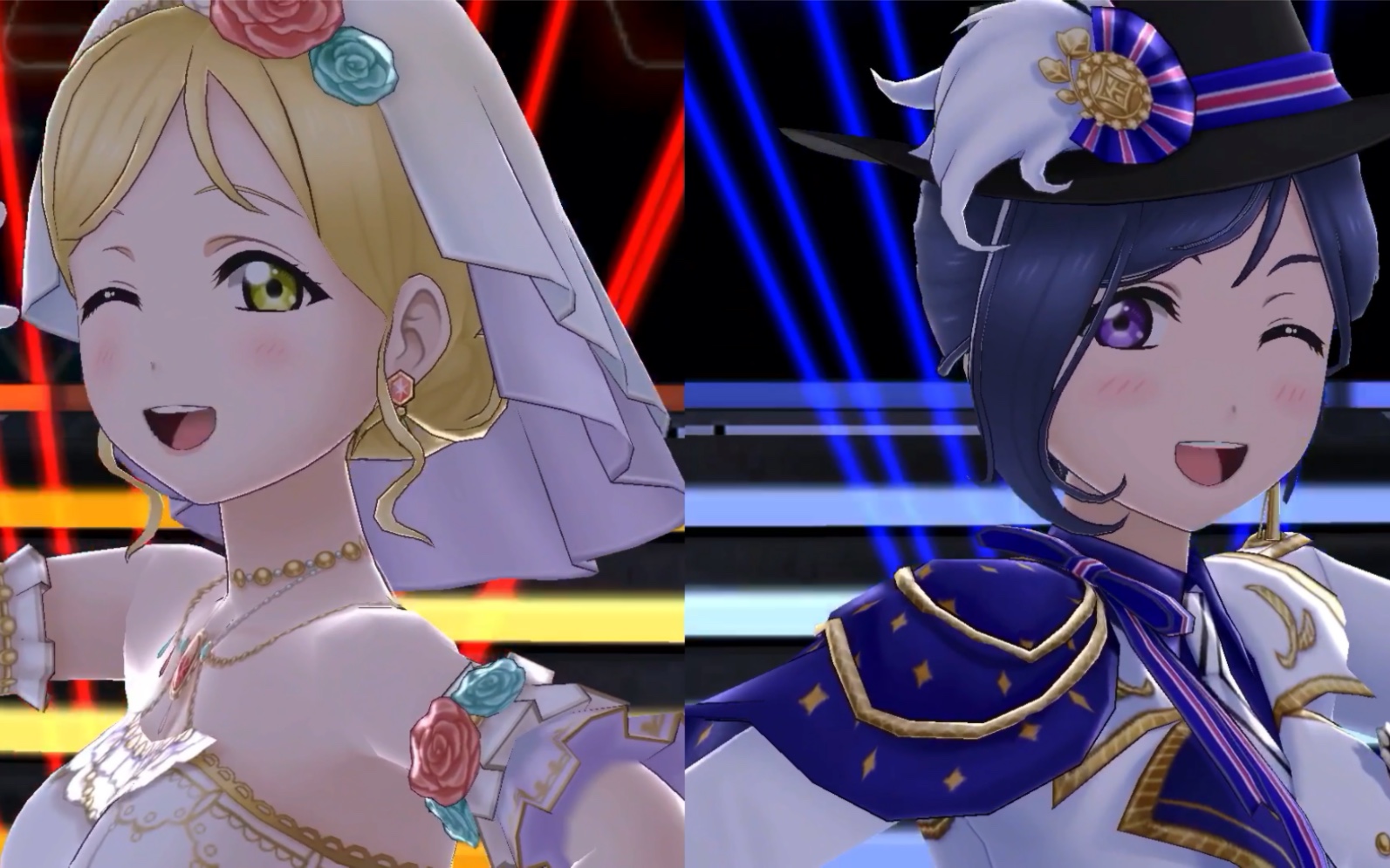 【llas mv】小原鞠莉 松浦果南 婚礼现场(仮)