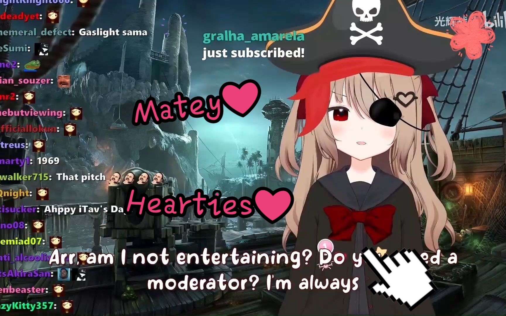 【Evil Pirate】邪恶牛肉在你耳边说❤matey❤哔哩哔哩bilibili