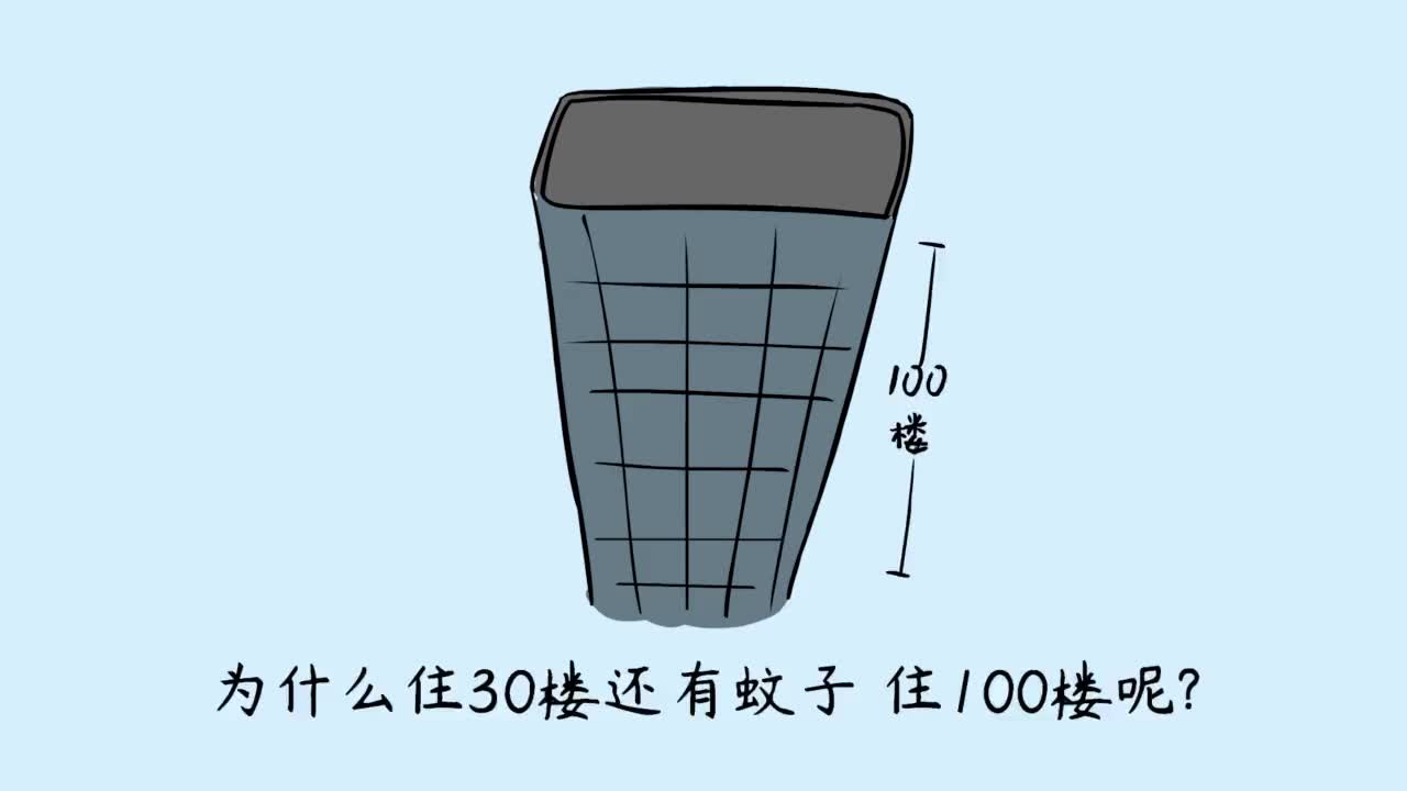 楼层高就没有蚊子吗?我来告诉你为什么30层也有蚊子哔哩哔哩bilibili