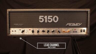 PEAVEY 5150 初期型 block letter EVH 動作確認品（9684】 Peavey 5150 