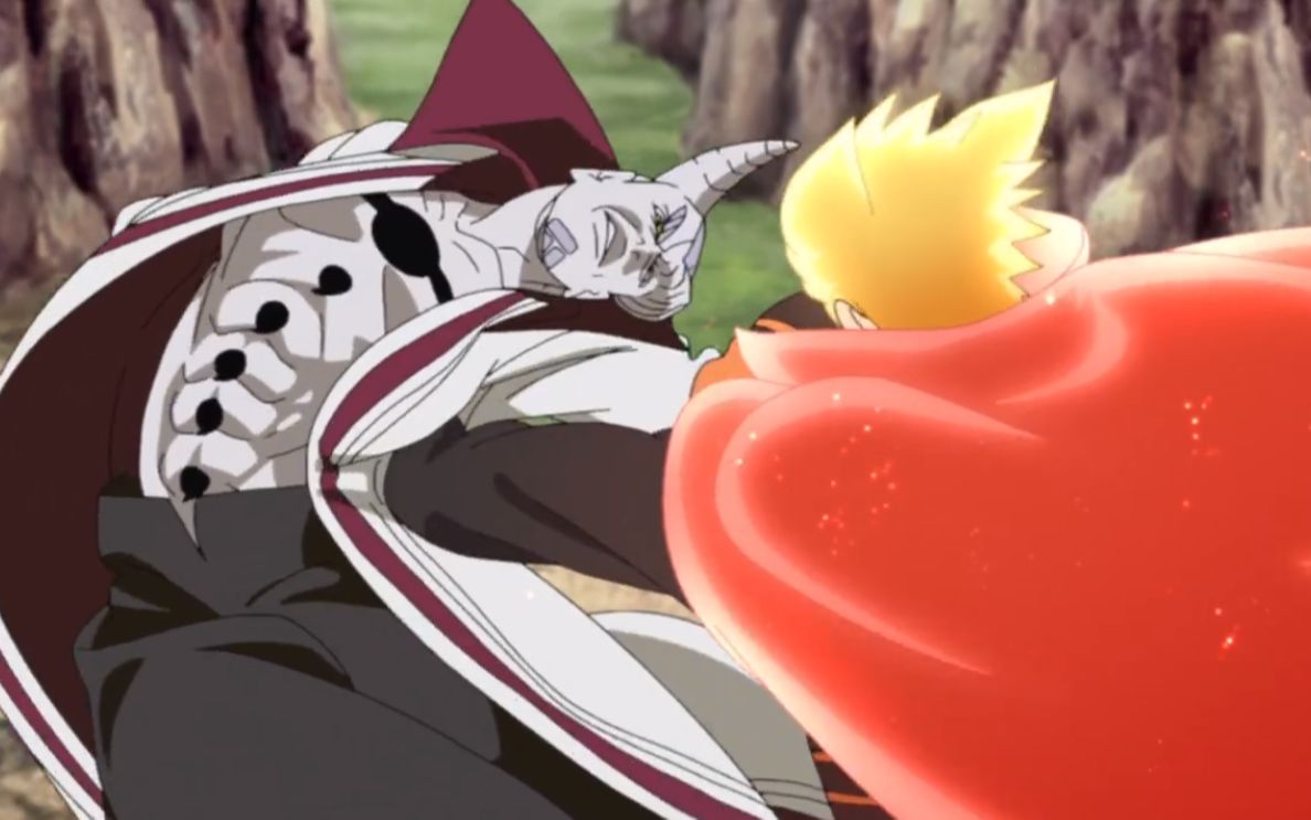 急了,大筒木一式他急了!重离子鸣人vs大筒木一式高然热血!