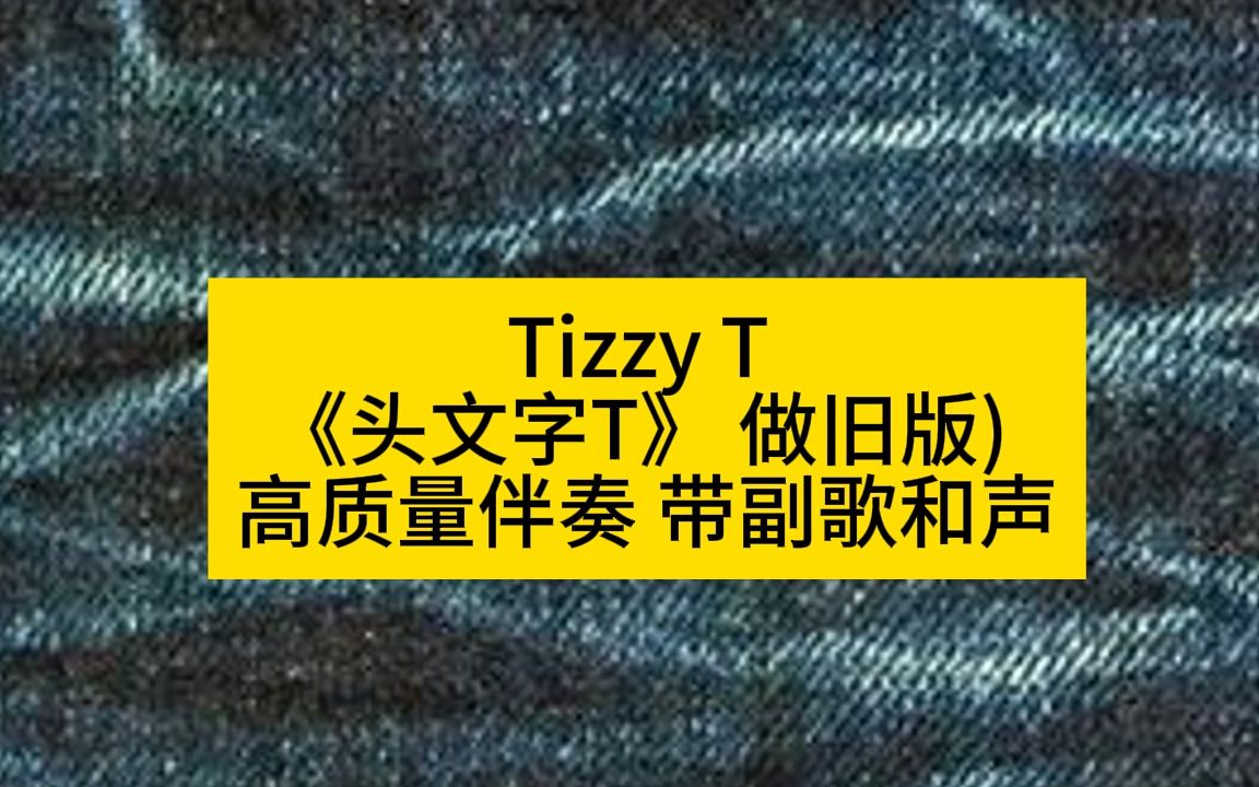 tizzy t 《头文字t》 (做旧版) 高质量伴奏 带副歌和声