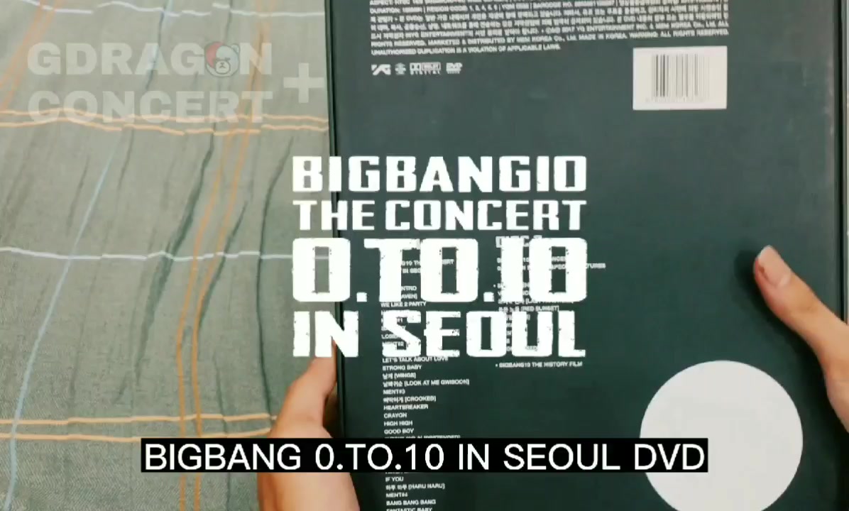 拆箱DVD BIGBANG 0.TO.10在SEOUL 2016哔哩哔哩bilibili