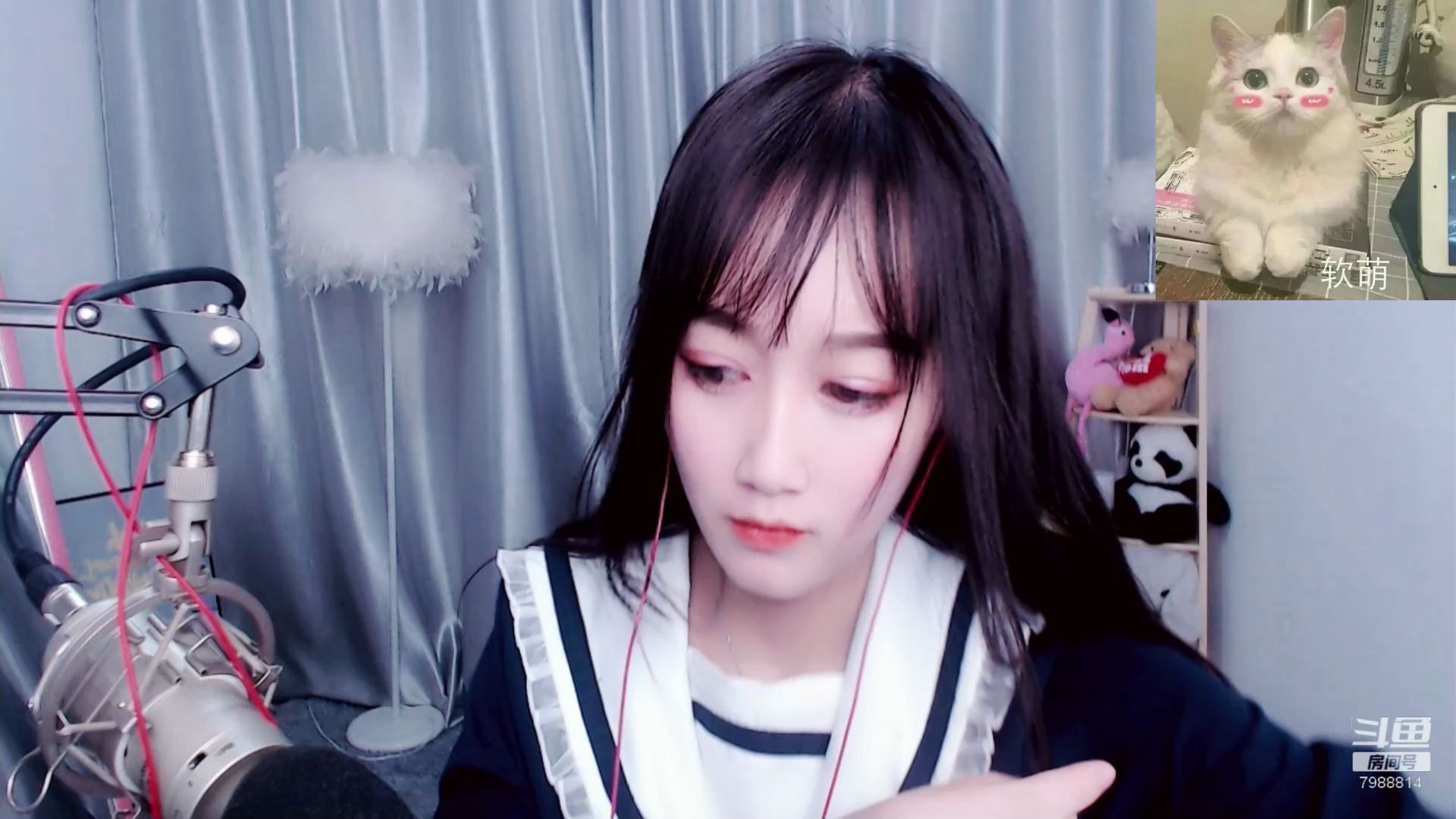 斗鱼颜值区清纯小姐姐可爱小橘子吖5.16直播录像