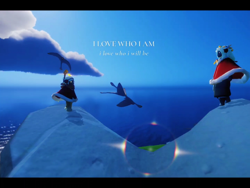 有是和朋友拍照的一天#光遇#壁纸#拍照