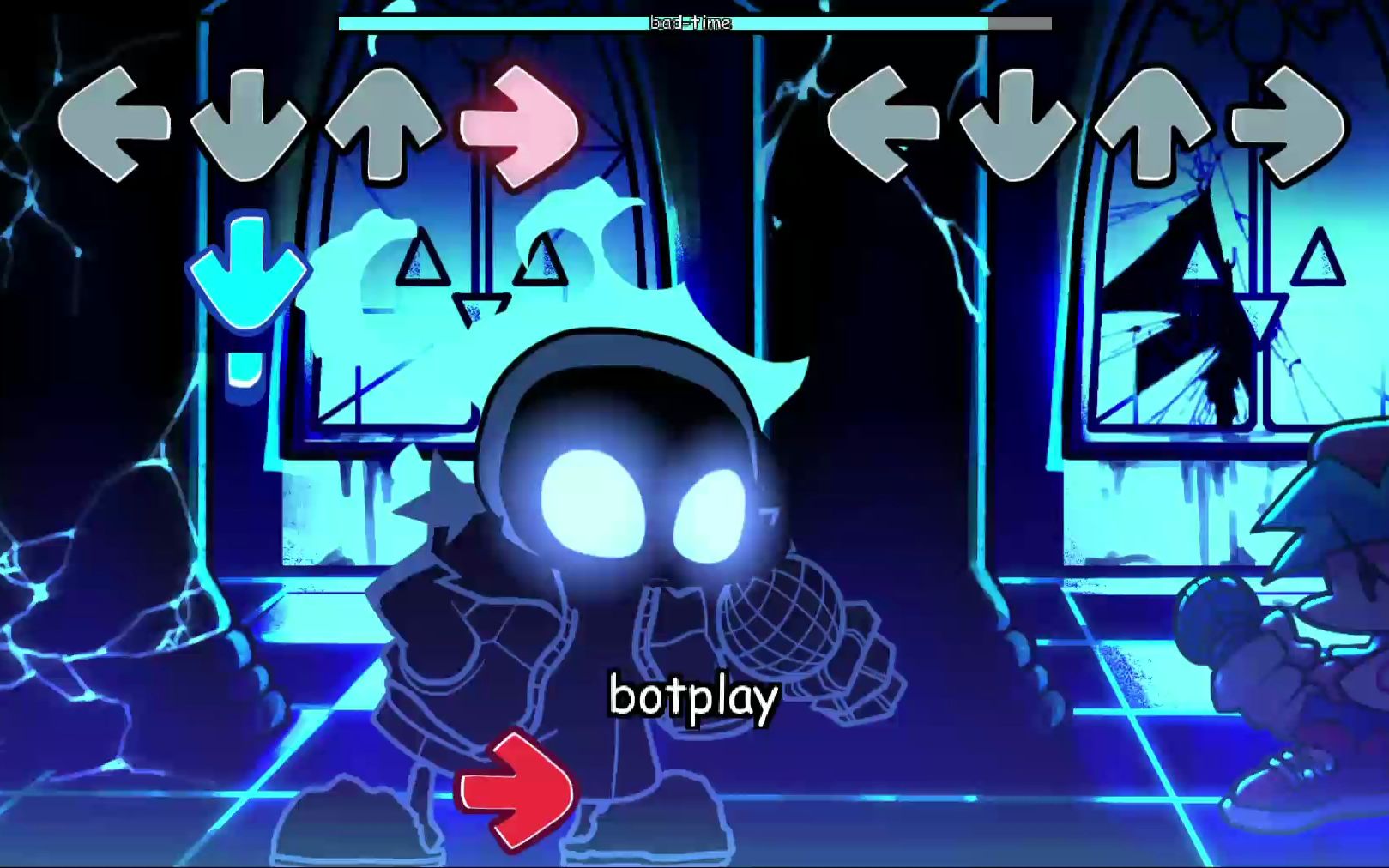 fnf indie cross 梦魇sans