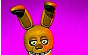 [图]双金时代的餐厅！正在睡觉的黄金弗雷迪偶遇spring bonnie.