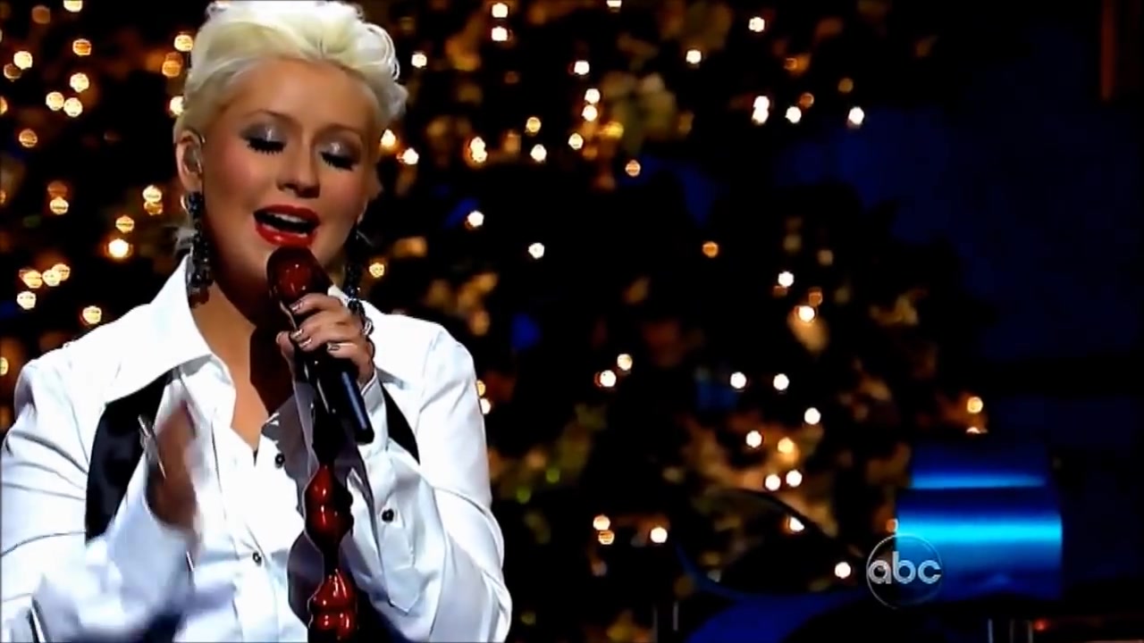 【美擦】Christina Aguilera  Have Yourself A Merry Little Chrismas 2011.12.25哔哩哔哩bilibili