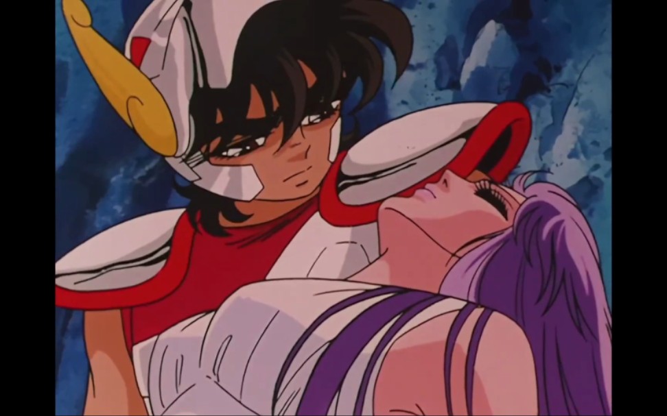 星矢为救纱织手臂骨折