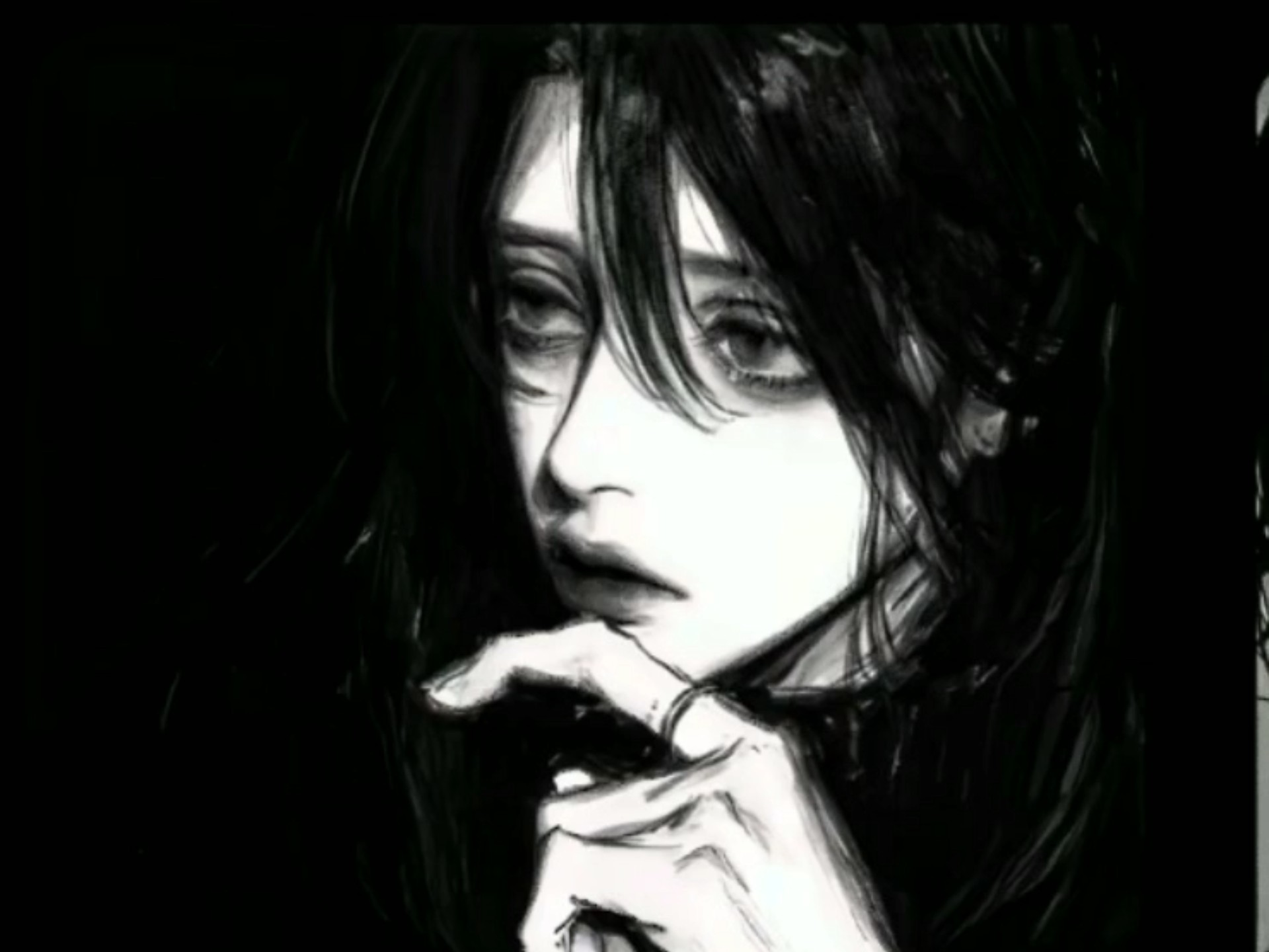 阴郁·鬼感·忧郁系长相氛围