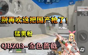 Download Video: 别再吹这把国产枪了！猛男粉，QBZ03-金色蔷薇