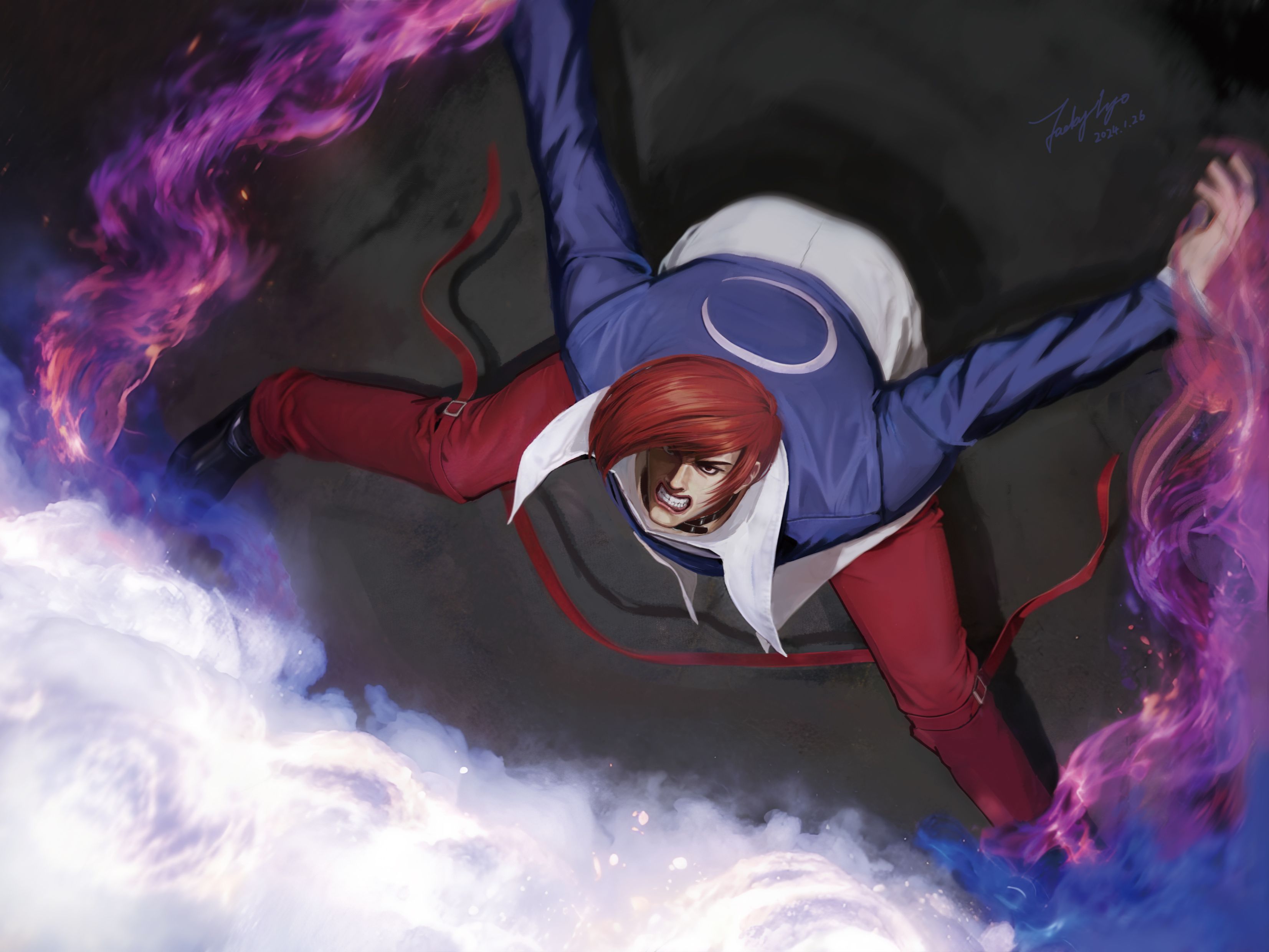 个人绘画创作 | 八神庵的豺華