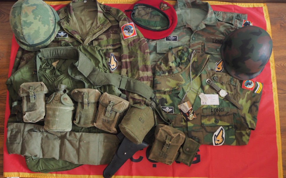 [越南战争]南越空降兵法军蜥蜴迷彩造型交流