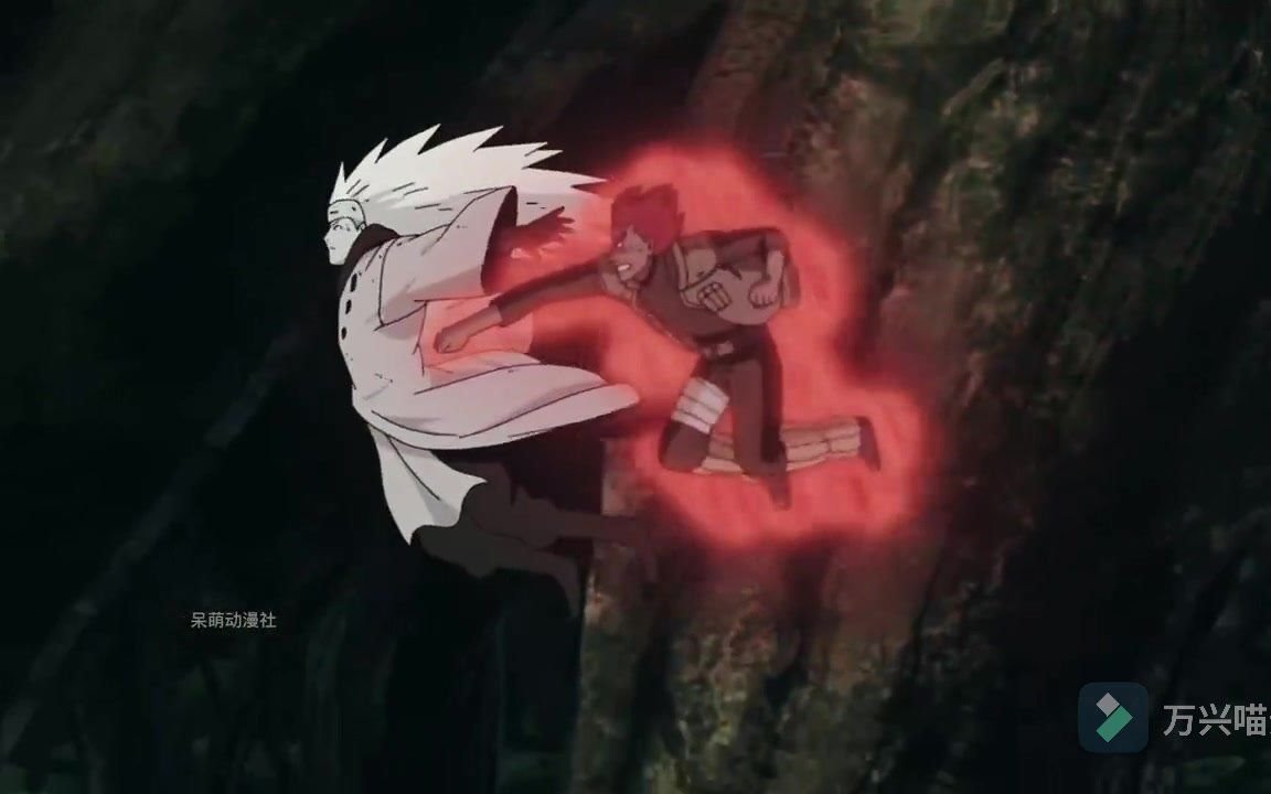 火影忍者迈特凯四大最强绝招朝孔雀昼虎夕象夜凯