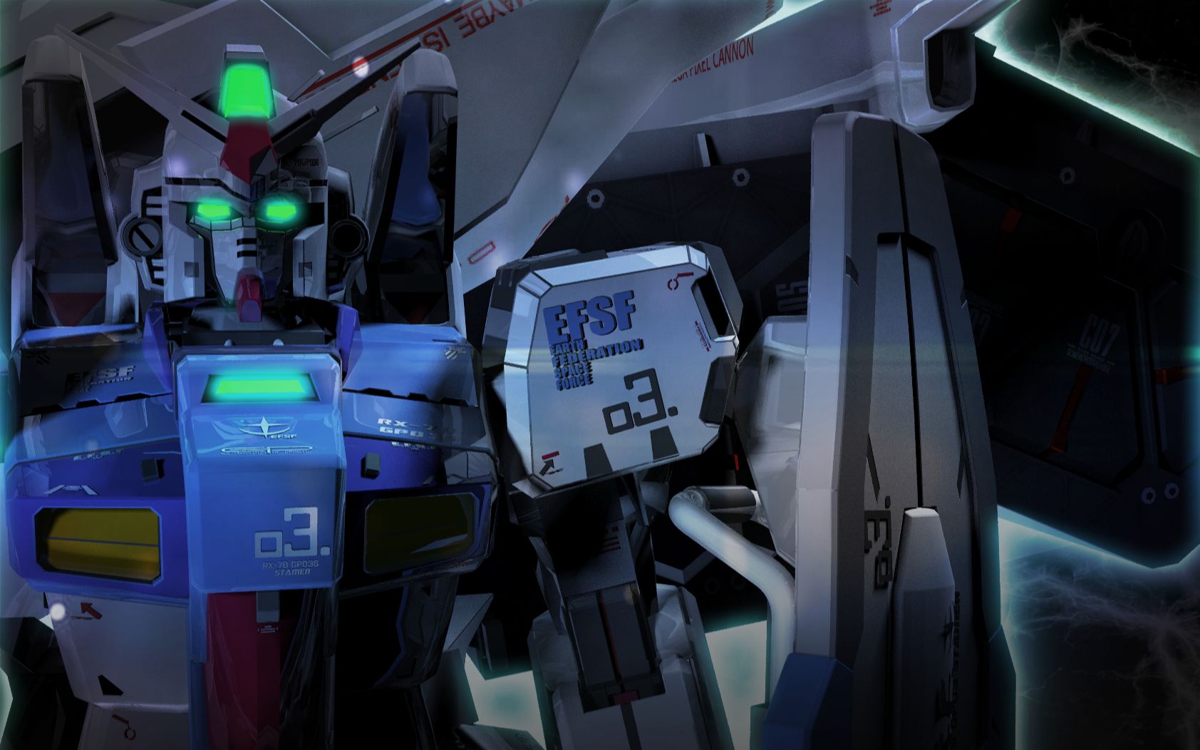 【une武装映像化#07】rx-78gp03s 高达试作3号机 [gp03s]