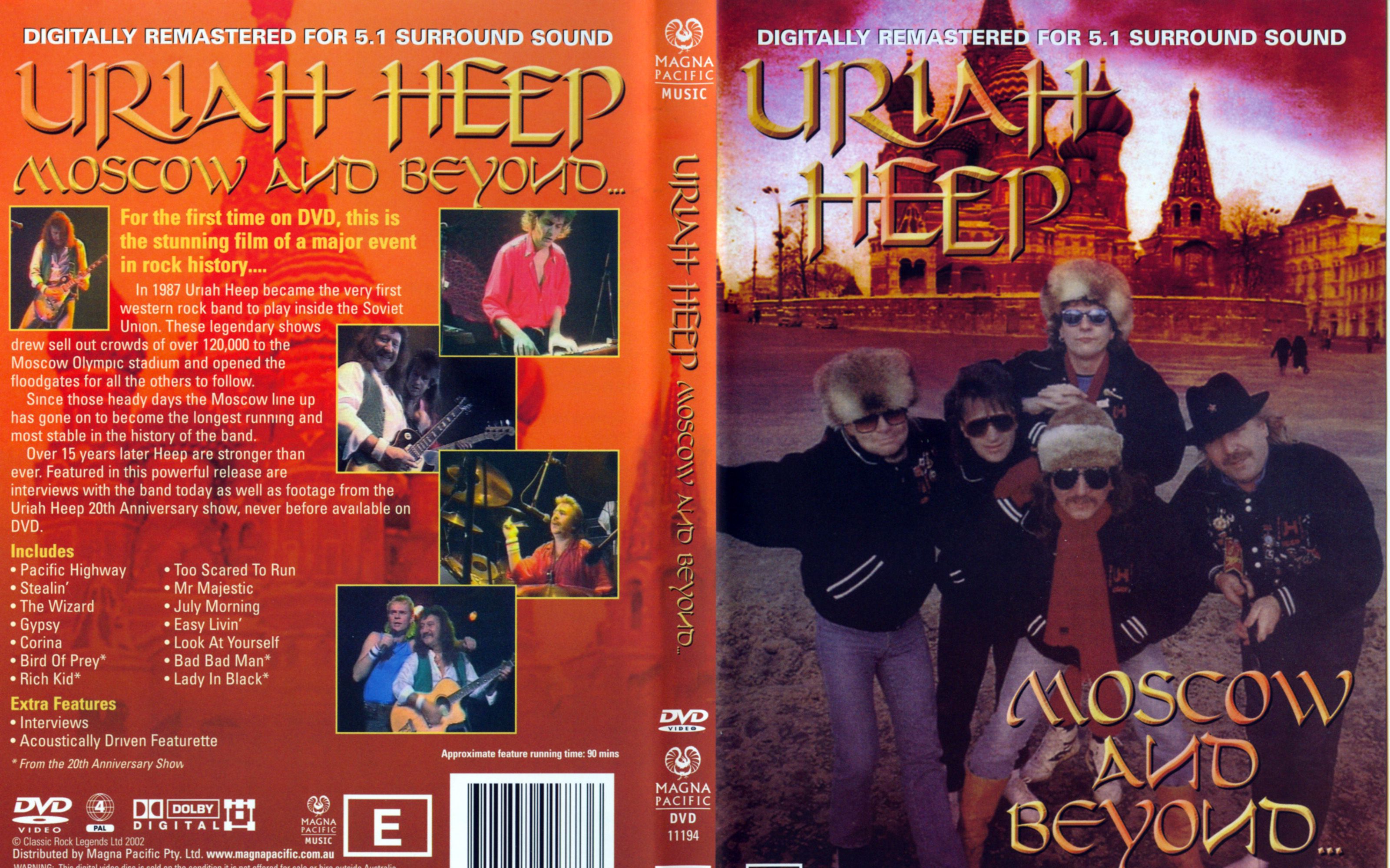 尤拉ⷥ𘌦™队 Uriah Heep  Moscow And Beyond 1987哔哩哔哩bilibili