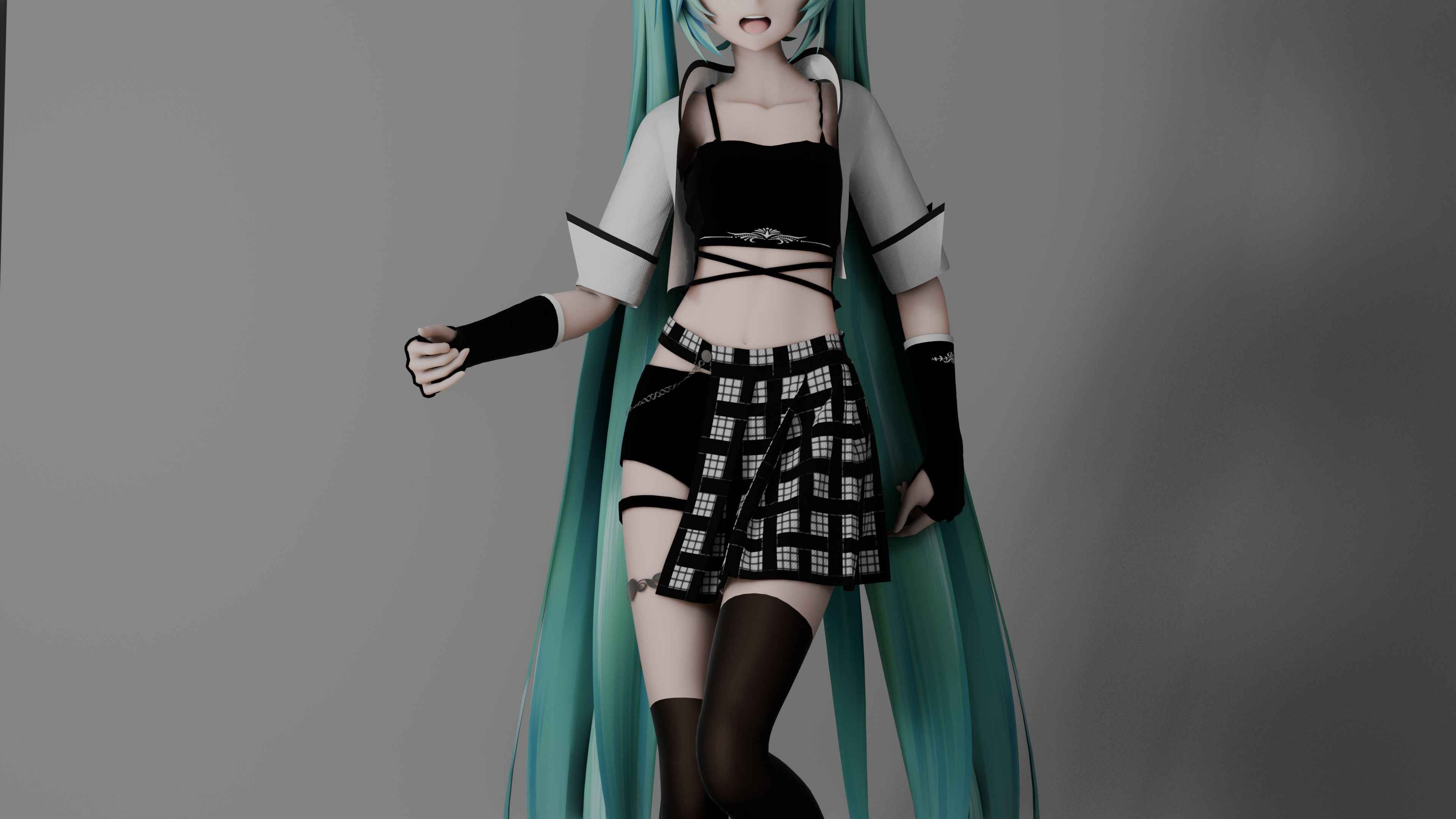 [4K60FPS/MMD/布料解算]「CH4NGE」