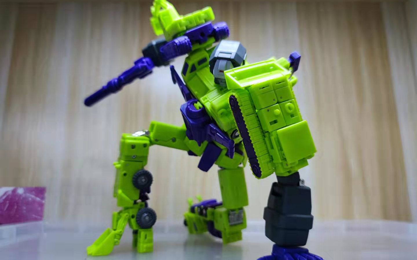 【变形金刚】na传说英雄 工程联组军团 大力神