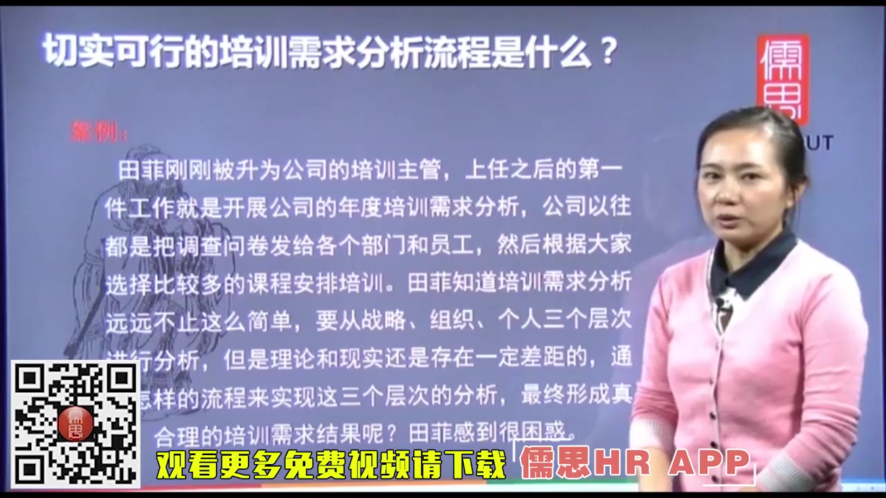 人力资源大学|培训需求分析流程设计实战实操哔哩哔哩bilibili