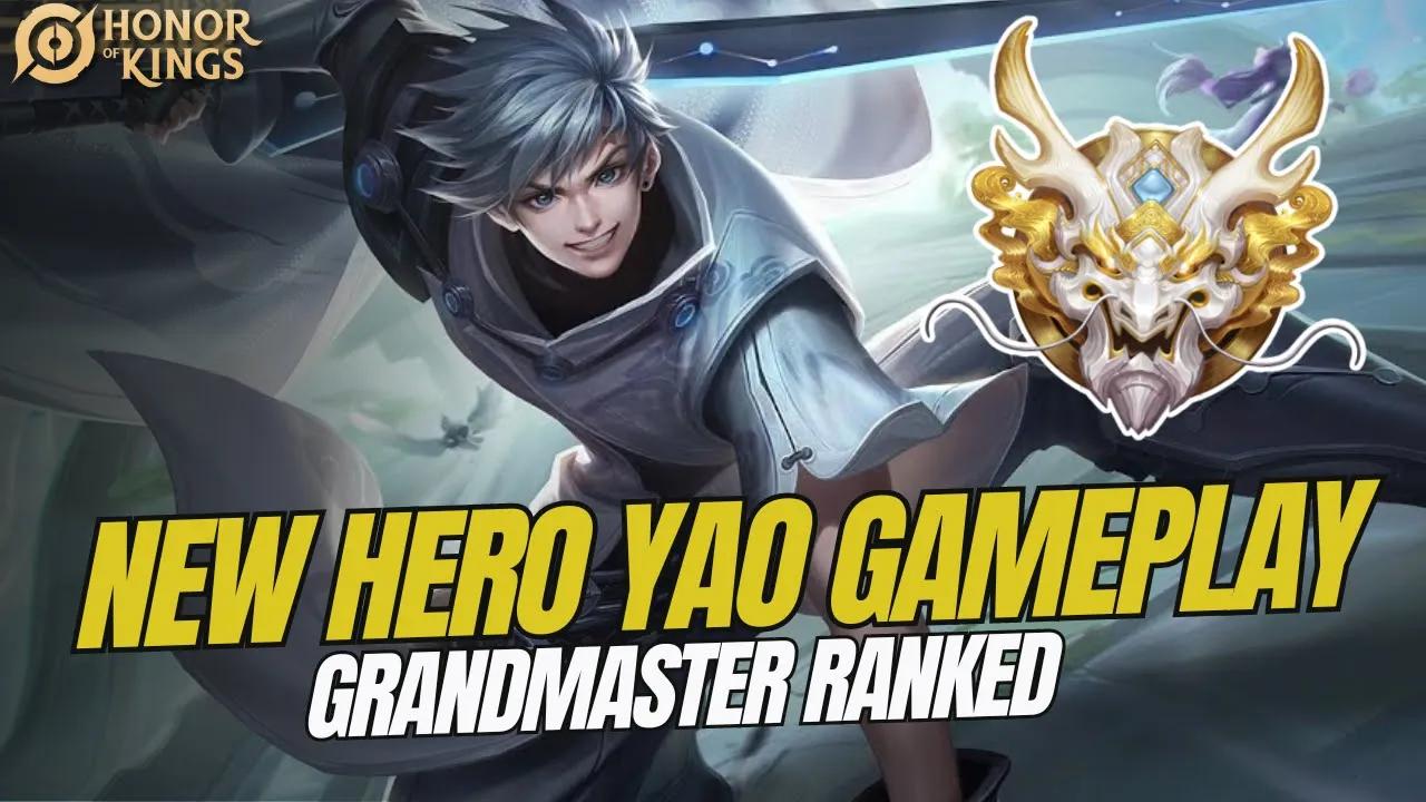 [图]New Hero YAO Gameplay Build - Honor of Kings 20240704095645