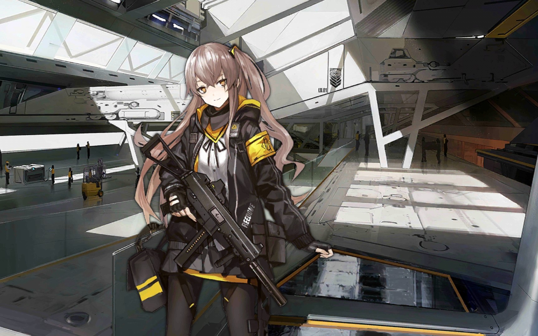 ump45姐cos服开箱女装钢板初体验我好骚啊▽