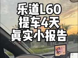 Descargar video: 乐道L60换特斯拉，我后悔了