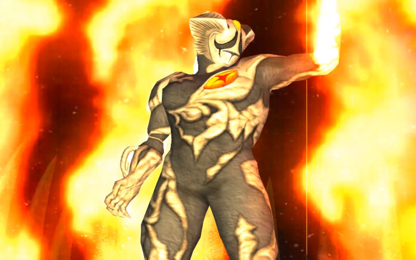 超清画质60帧奥特曼格斗进化重生hard难度战斗模式无伤流程基里艾洛德