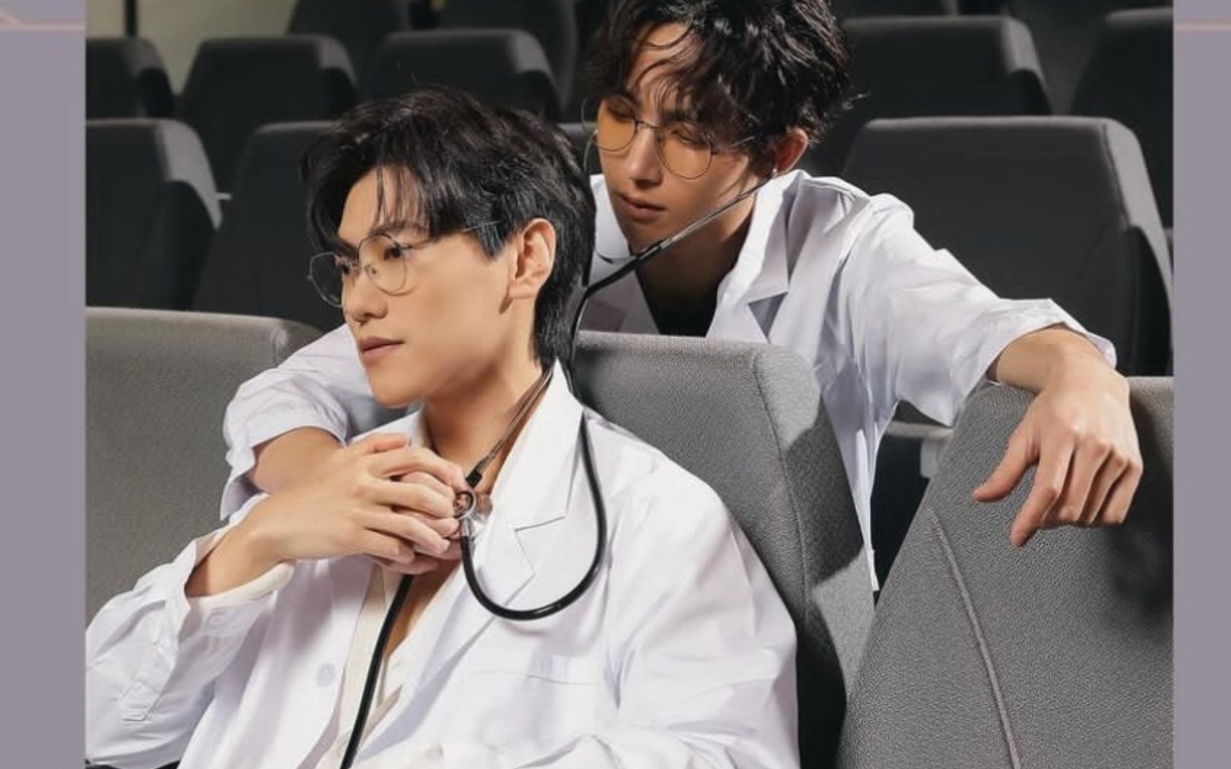 邱宇辰黄宏轩|远在谦边cp:暧昧急诊室漏网镜头