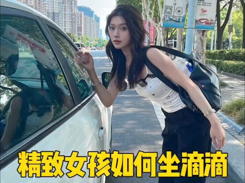 [图]集美TV之精致女生坐出租车