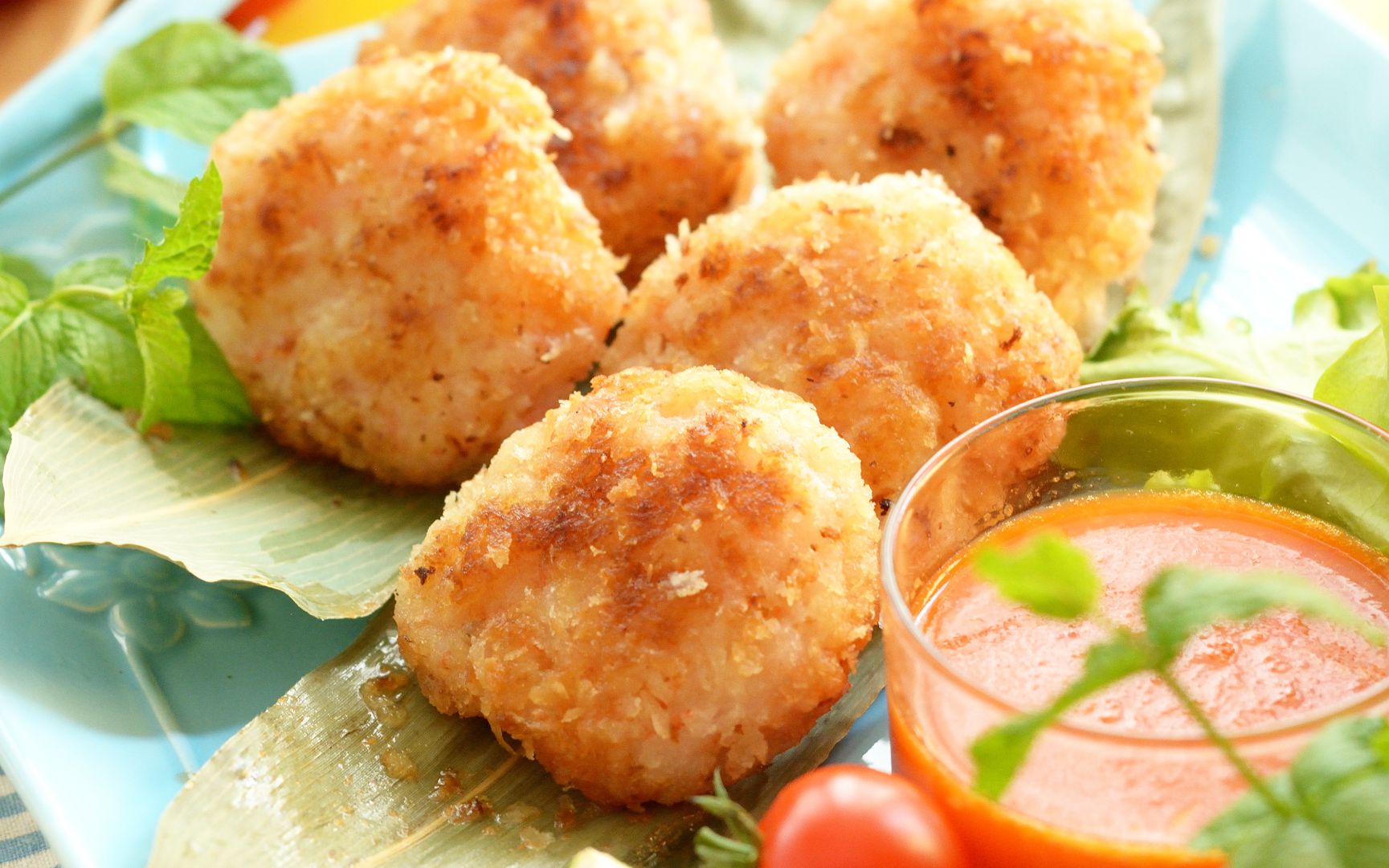 泰式虾饼?一定要手打才好吃⁉️