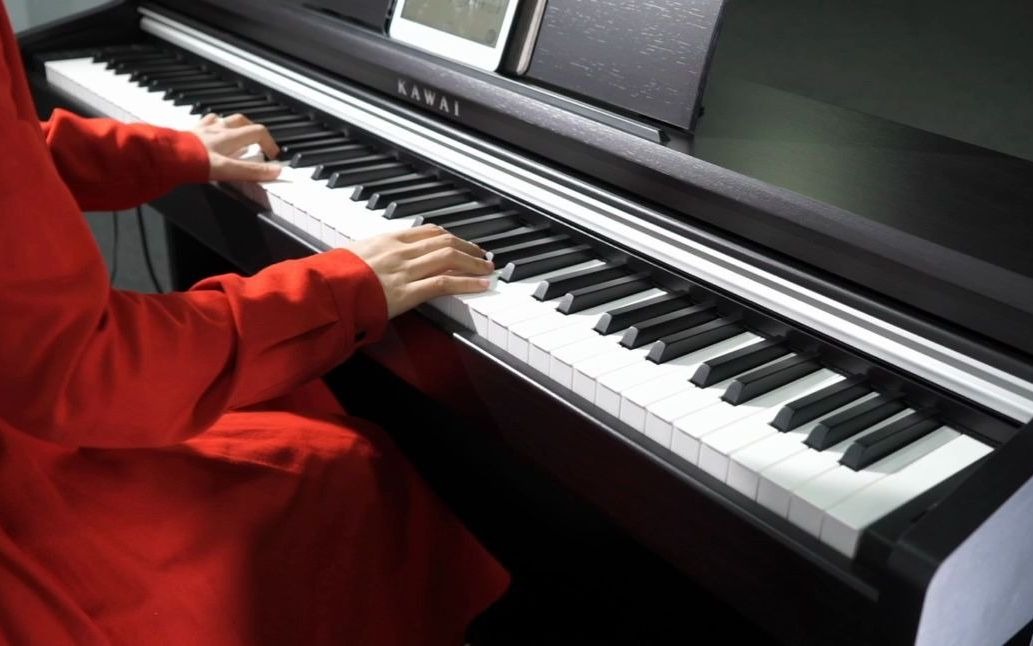 kawai卡瓦依kdp110电钢琴小姐姐弹奏可惜不是你