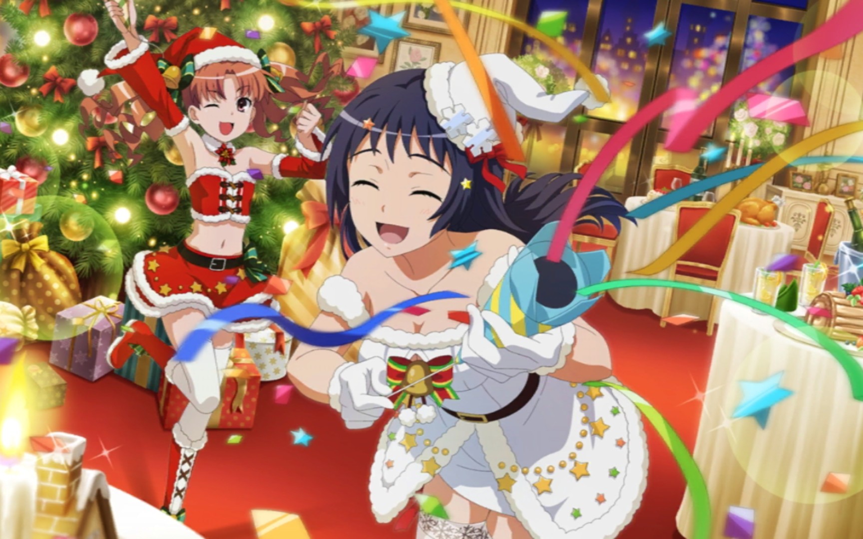 【純白サンタ】泡浮 万彬 语音看板