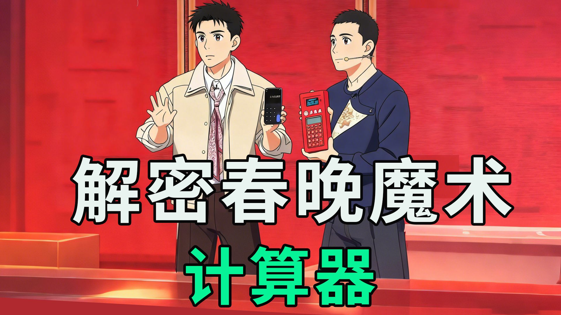 解密2026春晚计算器魔术,3个数字相加,正好是当前时间!