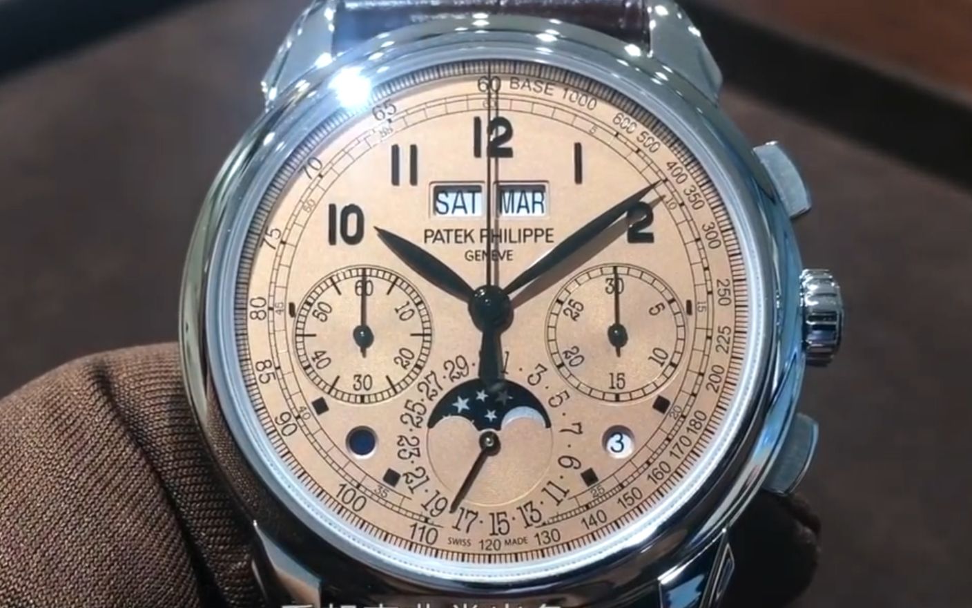 patek philippe百达翡丽 ref.5270万年历计时腕表_哔哩哔哩_bilibili