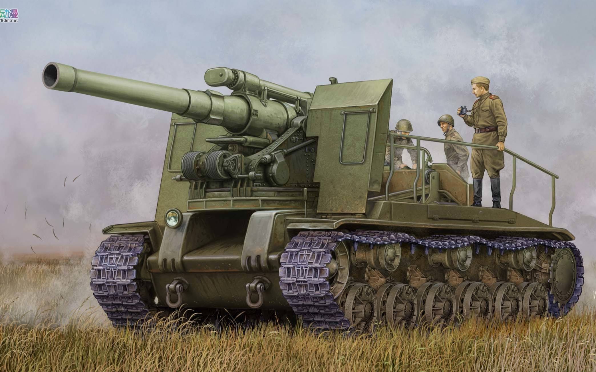 s-51火炮纸面数据差实际非常准-伤害4235 特级 刺血勋章_超清