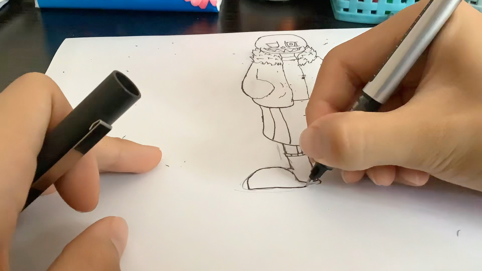 (铅笔画)fellsans(简介)