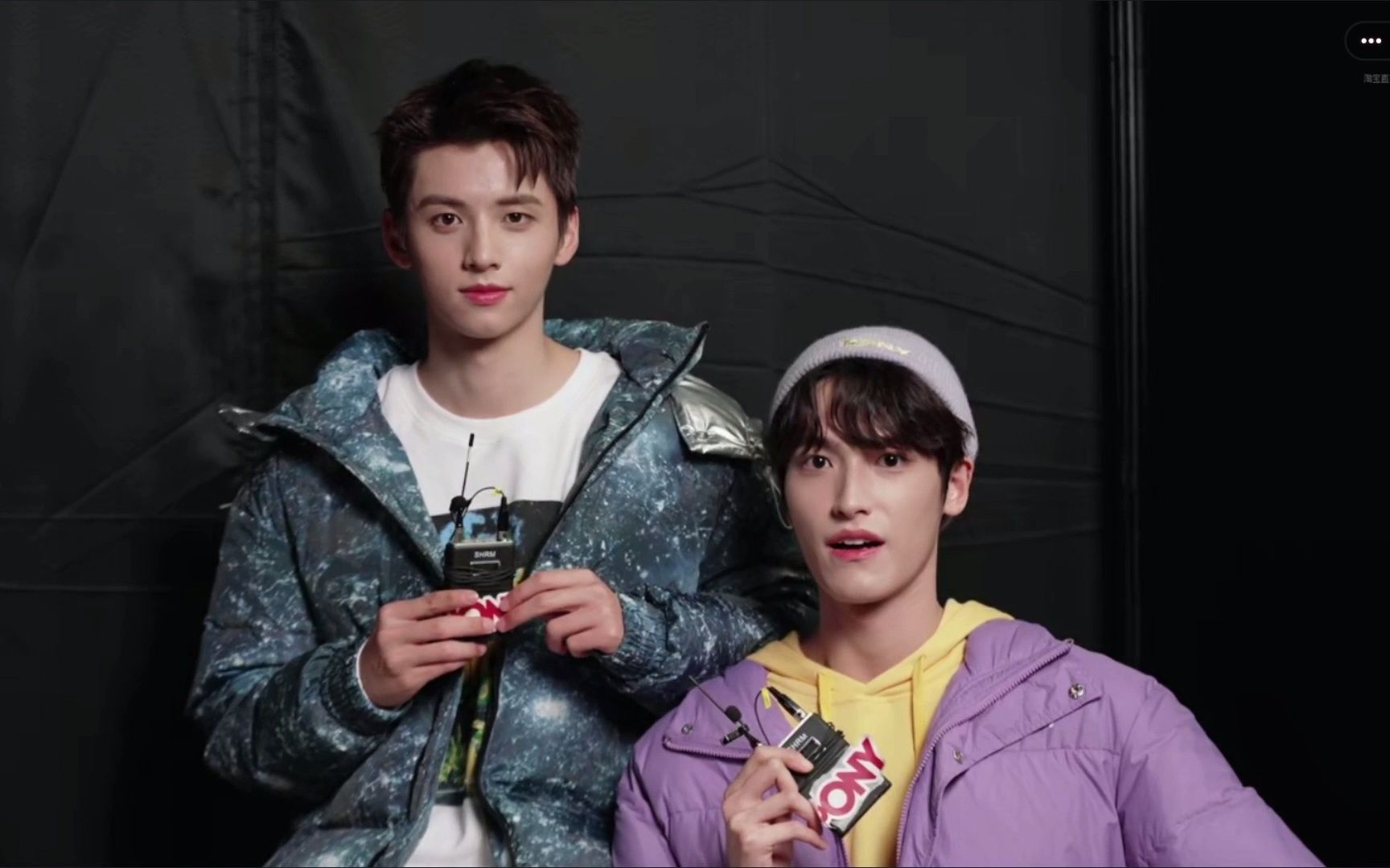 【乐华新男团boyhood】陈鑫昊x江信熹 pony中国上海时装周 采访cut