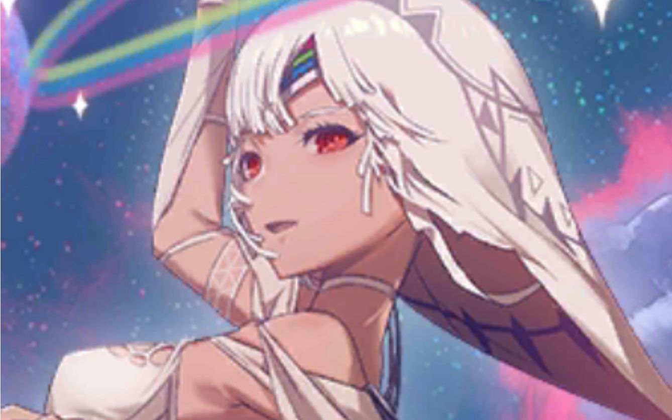 fgo速报新灵衣阿提拉cv能登麻美子宝具模型动作展示掌中的星屑1080p60