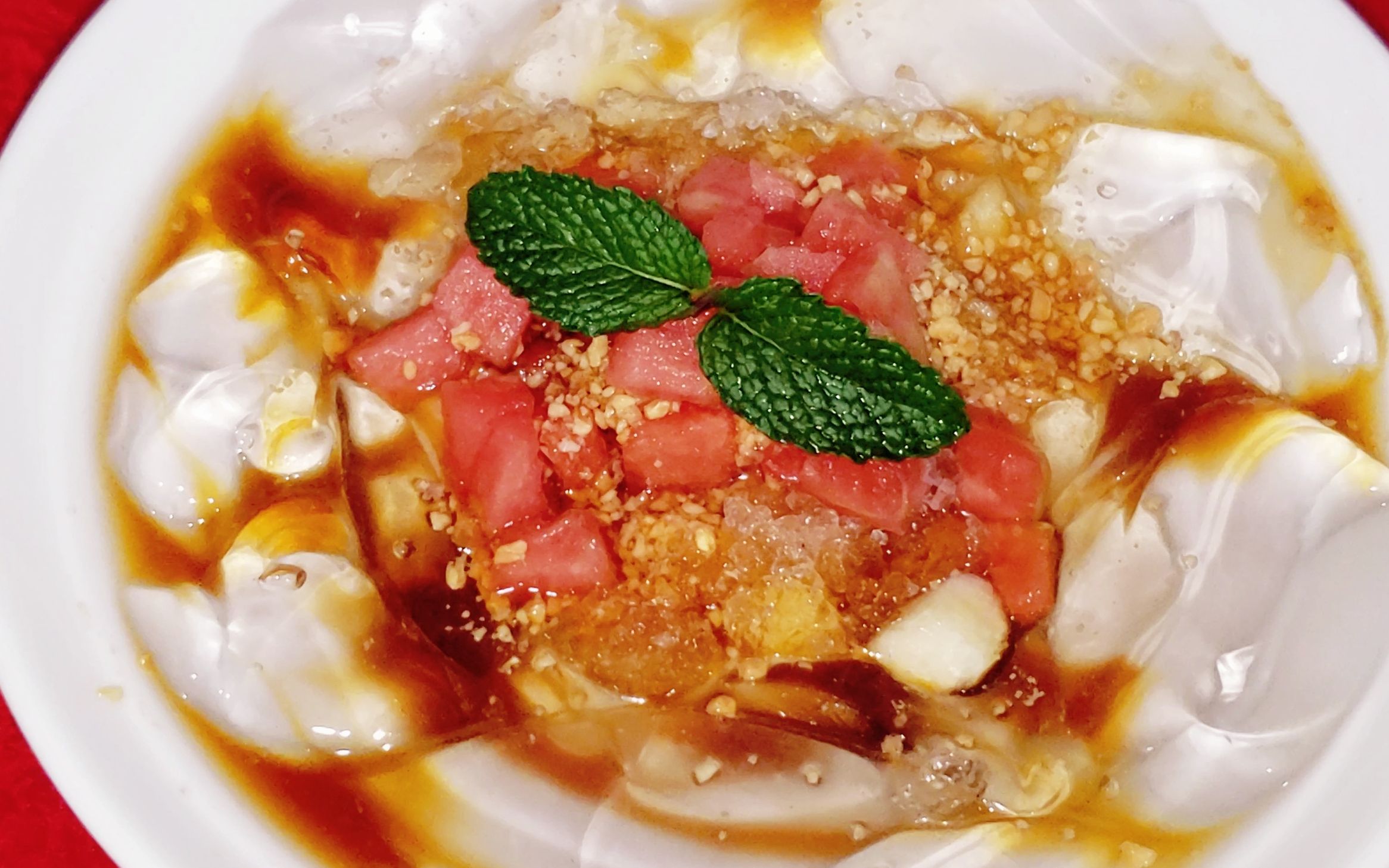 夏天在家也能做冰粉,细嫩爽滑透心凉,制作简单成本才2.6元
