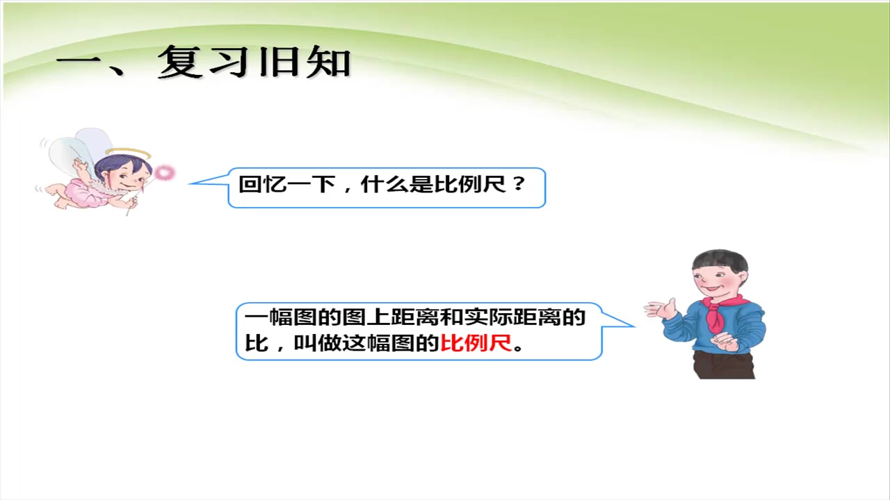 人教版数学六年级下册4.7《比例尺的应用求实际距离》哔哩哔哩bilibili