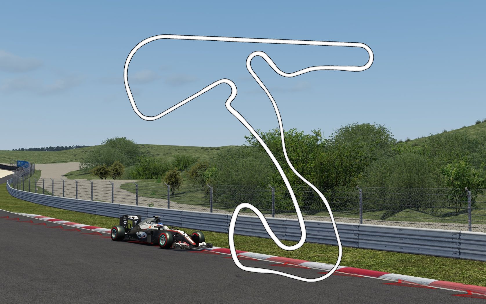 【神力科莎mod分享】赛道mod 赞德沃特rfactor转模版 zandvoort2020