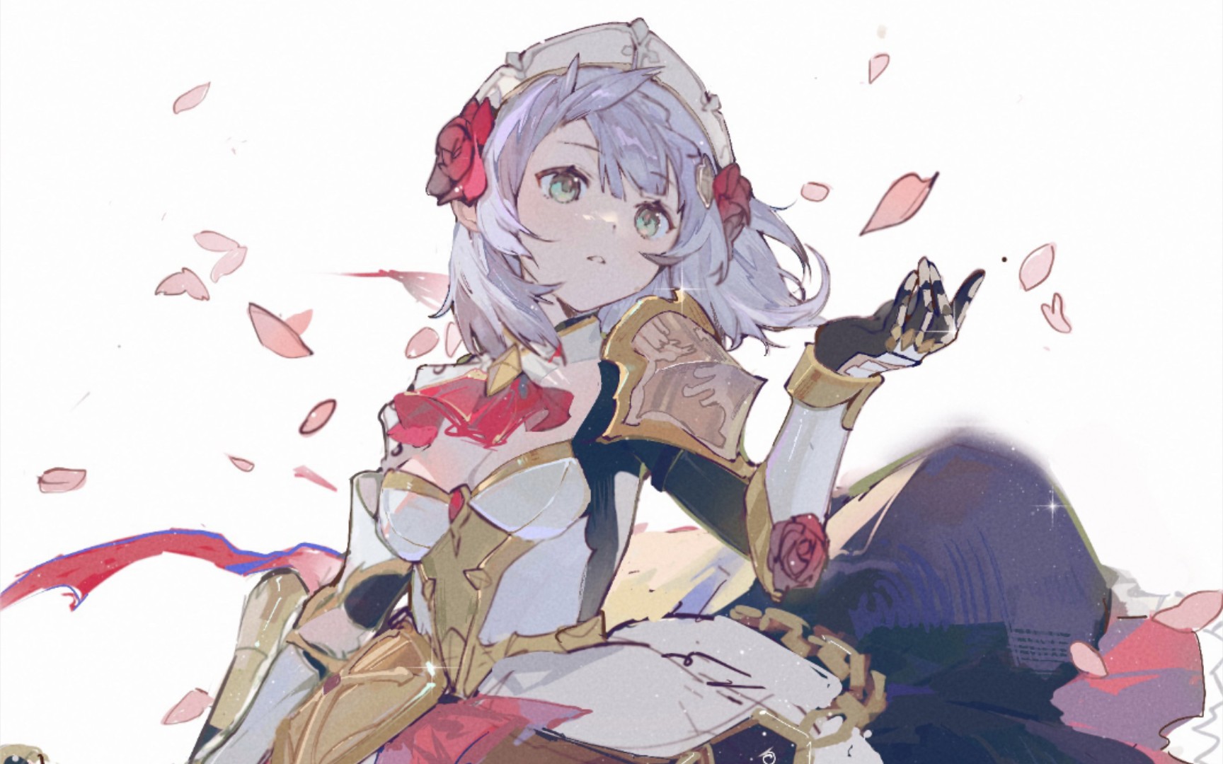 『原神』弱小女仆,害怕暴力