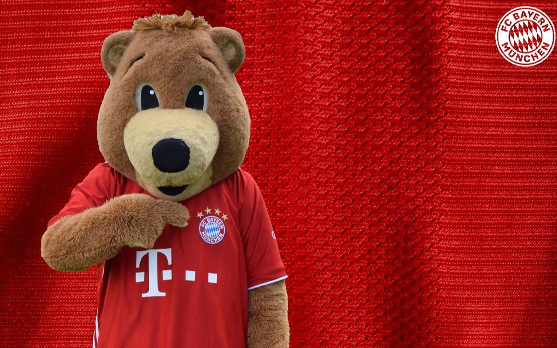 【仁迷请进】拜仁吉祥物伯尼熊,这可能是第一个为拜仁吉祥物做的mv