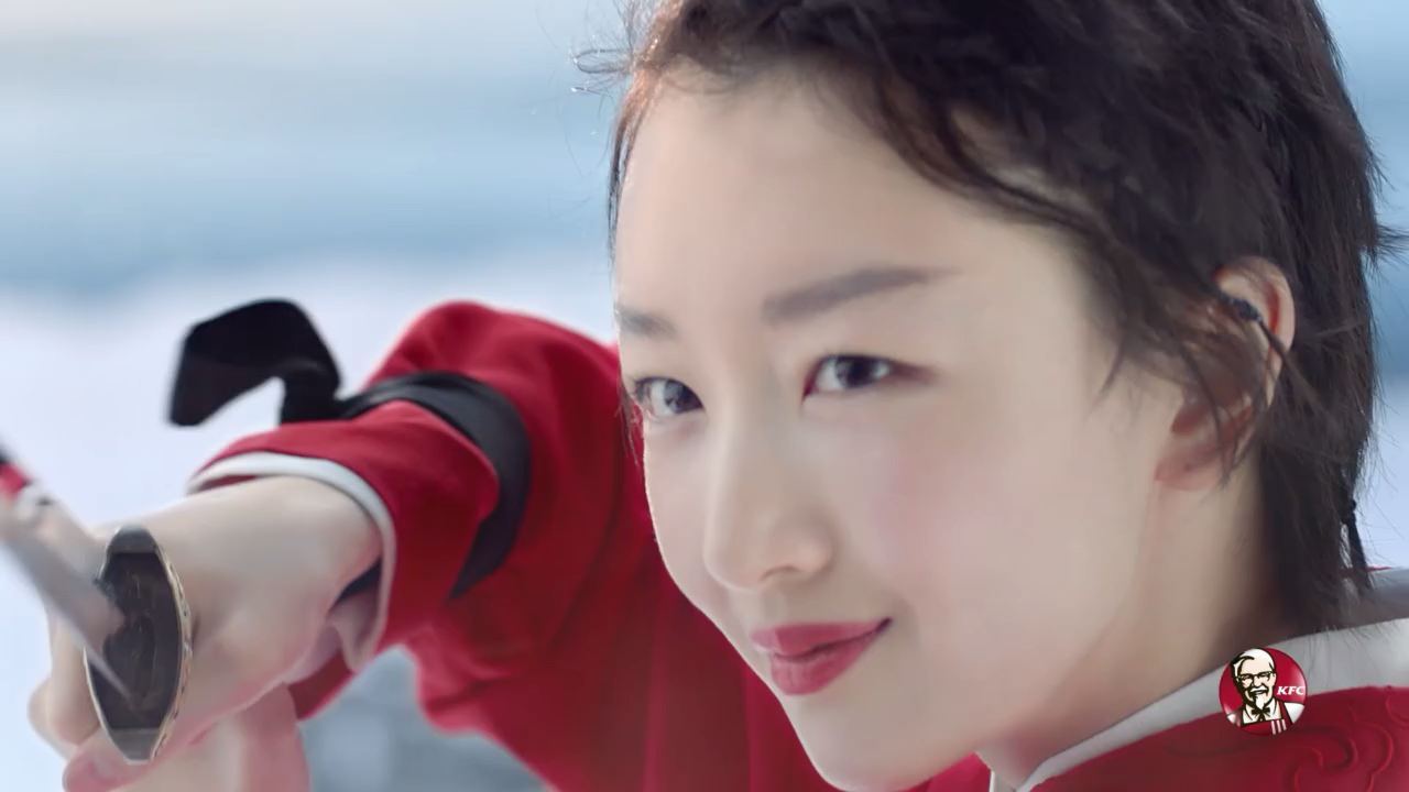 【周冬雨】kfc新品泡菜肥牛帕尼尼广告